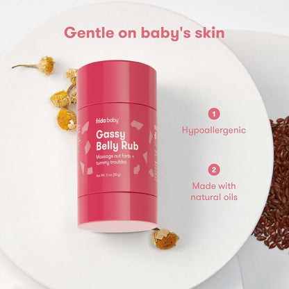 Frida Baby Fart Freeing Essentials with Windi and Gassy Belly Rub