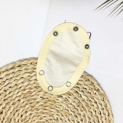 Psdndeww Infant Jumpsuit Length Extender Diaper Romper Diaper Extenders Solid Color Baby Bodysuit Clothing Accessories (photo 4)