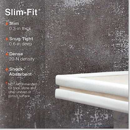 Roving Cove Slimfit Edge Protector, Baby Proofing Guard, Oyster White