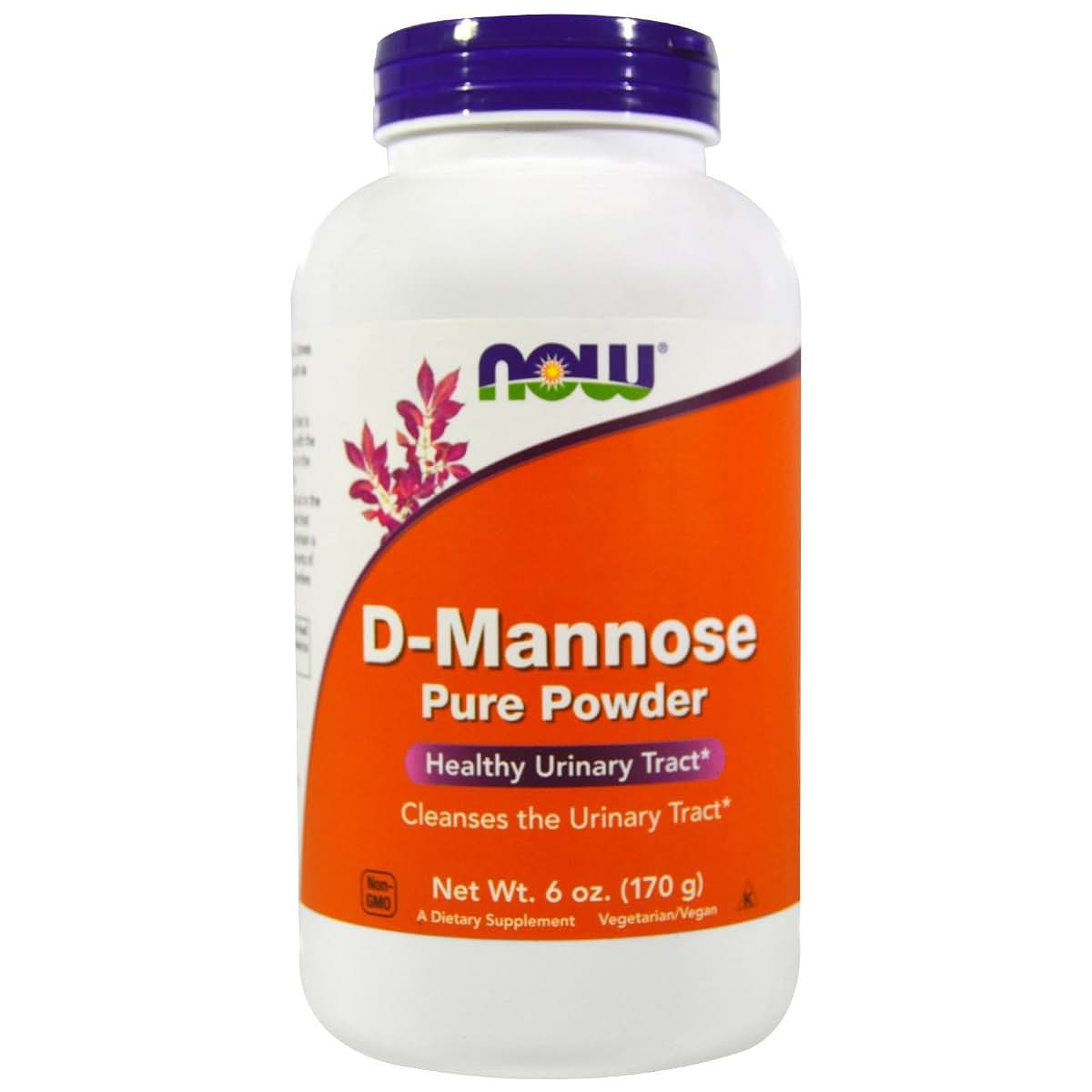 NOW Foods D-Mannose Powder, 6 oz (Pack of 2)