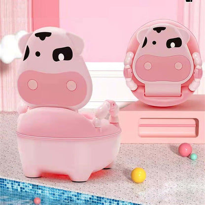 ZEXKENS Household Small Toilet for Children Removable Urinal Comfortable Cushion Potty Enjoy Easy Daily Use (photo 2)