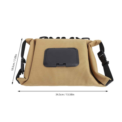 SIXRUN Hanging Travel Wipe Dispenser Large Capacity Light Tan (photo 2)