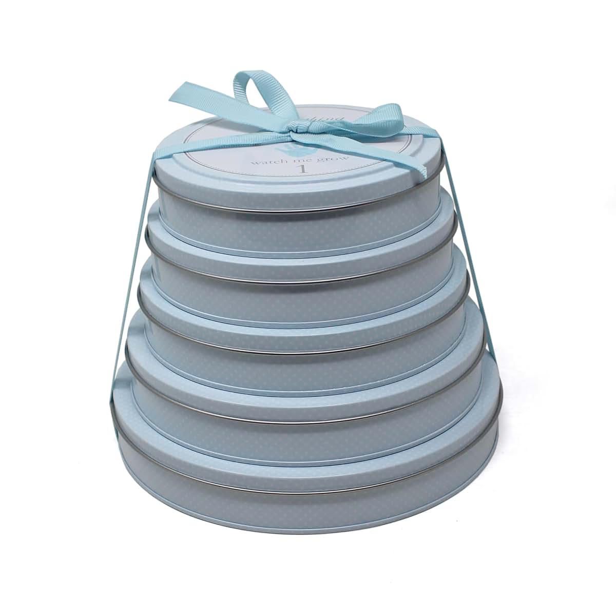 Child to Cherish Handprints Tower of Time Plaster of Paris Kit, Blue