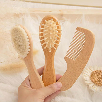 Doyouwe Custom Baby Hairbrush And Comb Set With Personalized Engraving (photo 3)