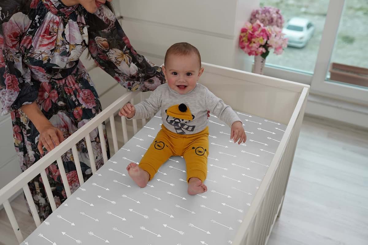BaeBae Goods Fitted Baby Crib Sheets 3 Pack (photo 4)