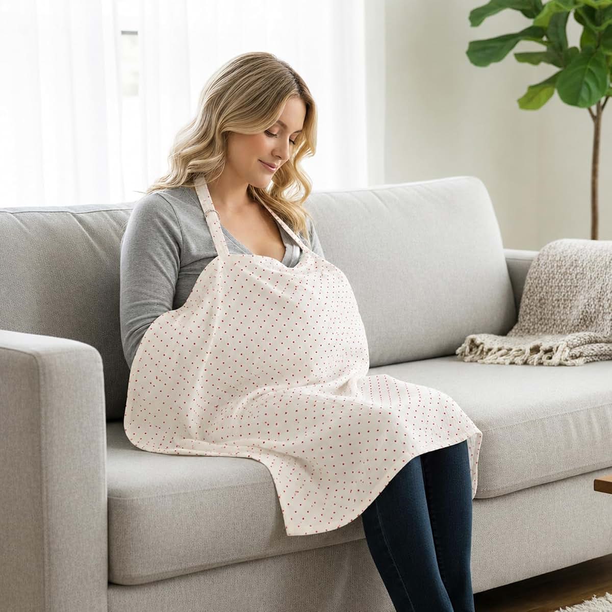Susade Muslin Nursing Covers Baby Nursing Scarf (photo 4)