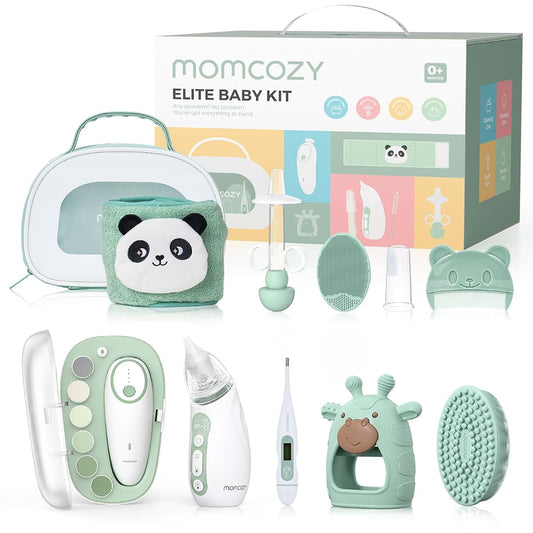 Momcozy Elite Baby Kit - Newborn Grooming, Health & Cleansing Set