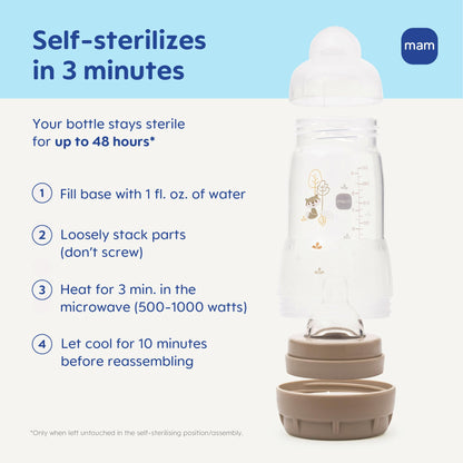MAM Easy Start Anti-Colic+ Baby Bottle