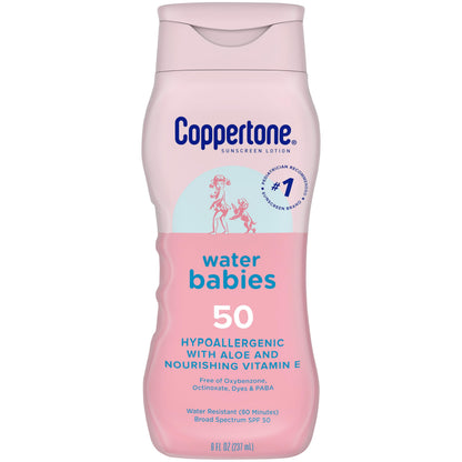 Coppertone WaterBabies Baby Sunscreen Lotion SPF 50