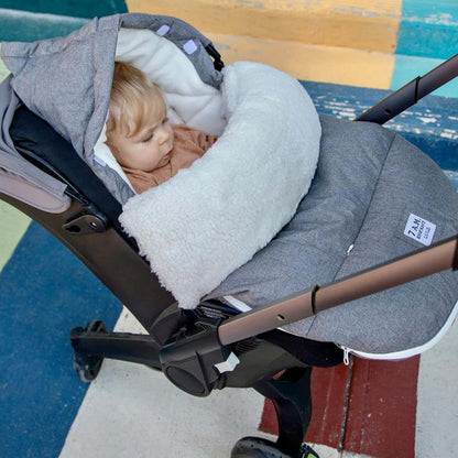 7 A.M. Enfant LambPOD Universal Stroller Footmuff Water Repellent Winter Bunting Bag