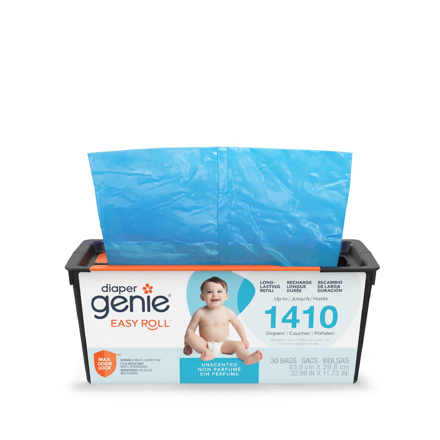Diaper Genie Easy Roll Refill 30 Bags