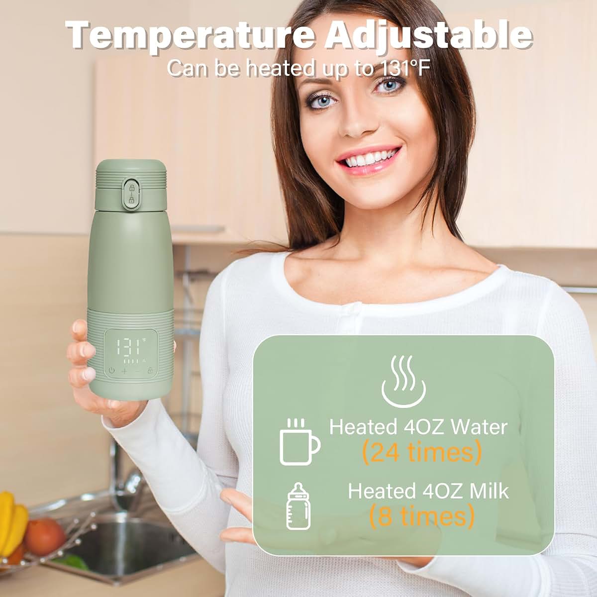 kimitimi Portable Bottle Warmer for Travel