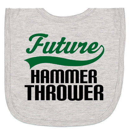 Inktastic Future Hammer Thrower Newborn Bib