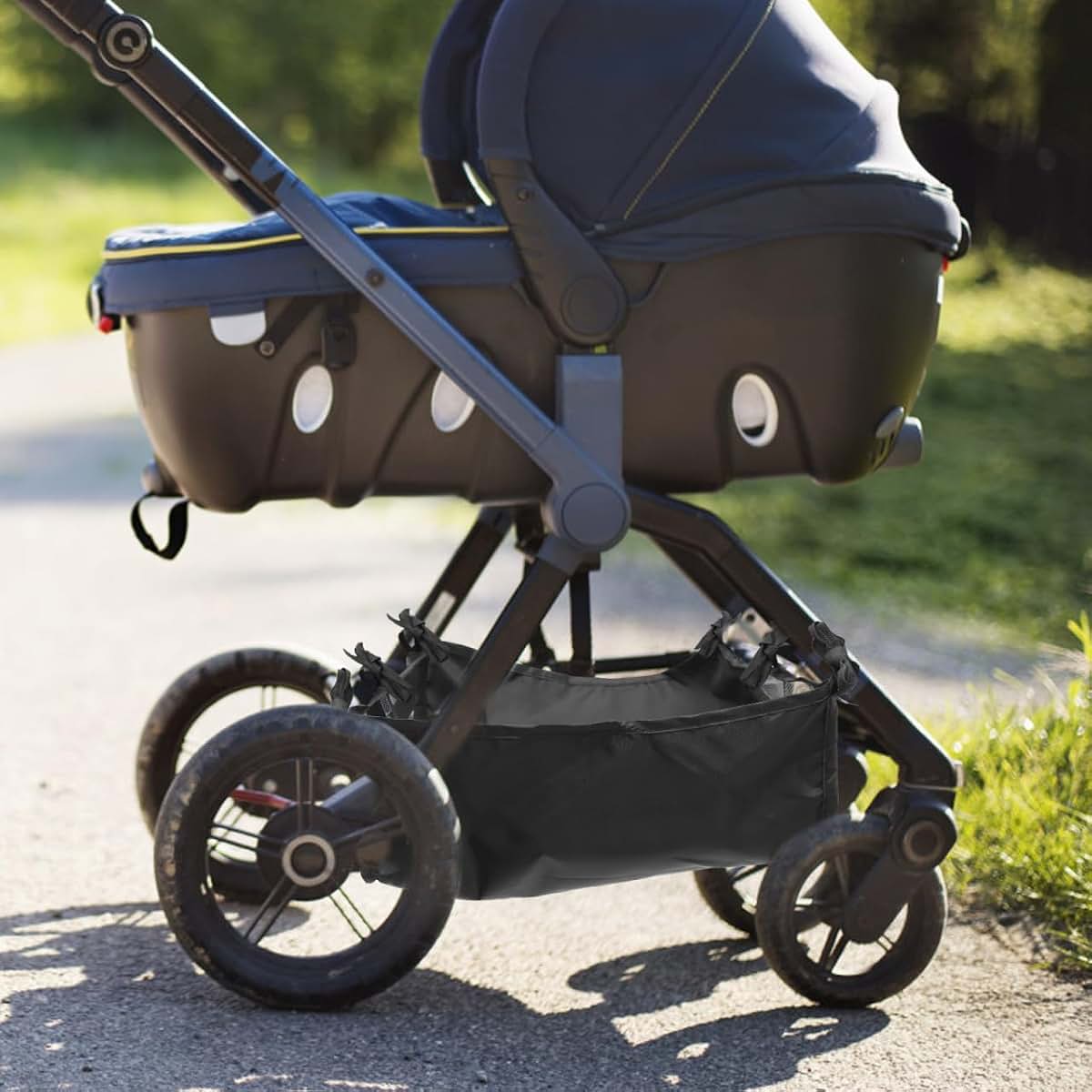 Stroller Bottom Basket Replacement Organizer for Pushchairs and Pram