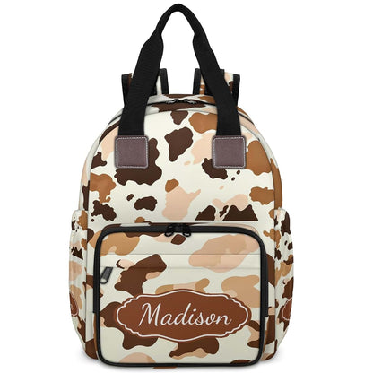 Litchora Personalized Diaper Bag Backpack with Name