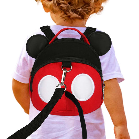 Yimidear Red Anti-Lost Toddler Safety Harness and Backpack with Leash