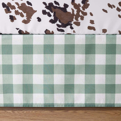 The Peanutshell 3 Piece Crib Bedding Set for Nursery - Boho Farmhouse Style