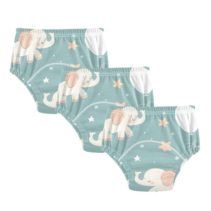 Cotton Potty Training Pants for Toddler Boys and Girls (3 Pack)