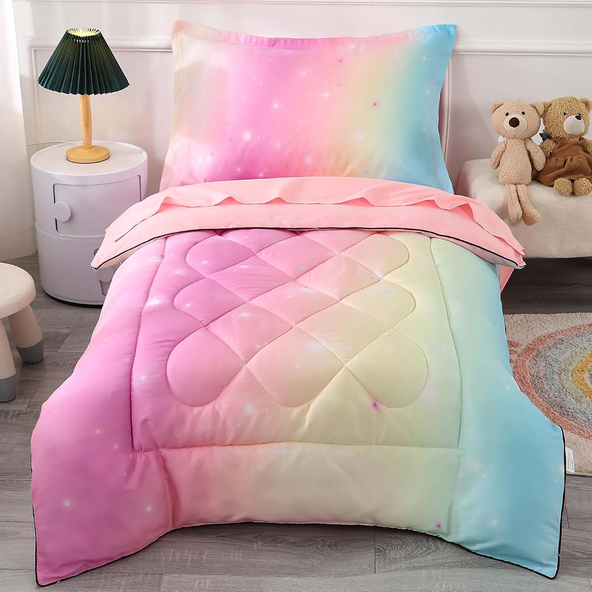 Standard Pillow Case Set for Bed and Home Use