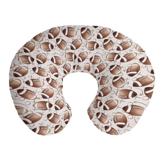 Cstdyfrv Football Game Day Nursing Pillow Cover, Stretchy Polyester Slipcover
