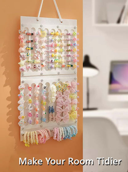 Aiqriwv 2 Pack Hair Bows and Accessory Storage Organizer