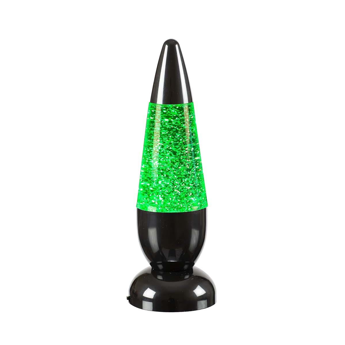 Funtime Gifts Glitter Light Colour Changing Liquid Filled Lamp with USB, Acrylic, White (photo 2)