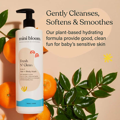 Mini Bloom 2-in-1 Hair and Body Wash for Baby and Kids