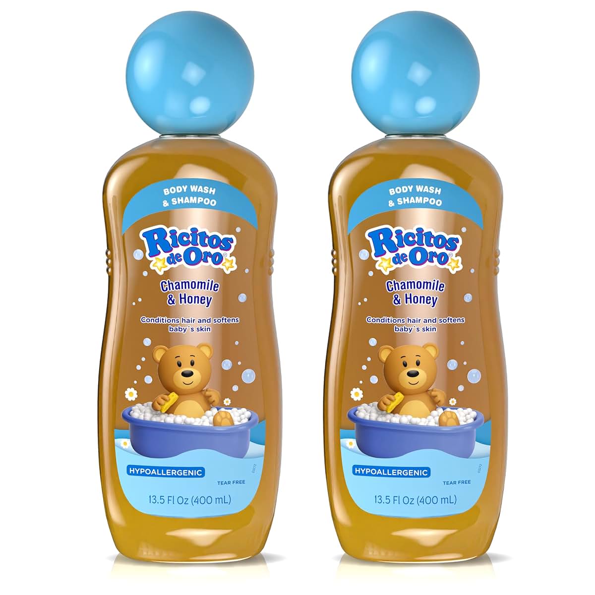 Ricitos de Oro 2-in-1 Hair & Body Wash for Newborns and Toddlers