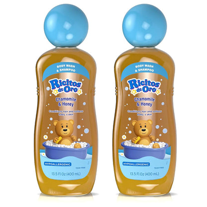 Ricitos de Oro 2-in-1 Hair & Body Wash for Newborns and Toddlers