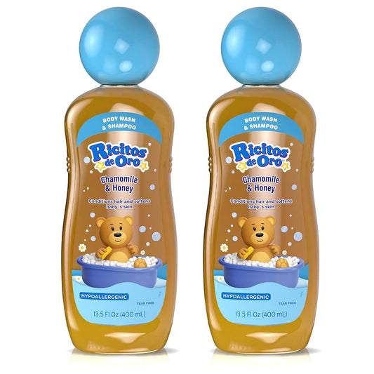 Ricitos de Oro 2-in-1 Hair & Body Wash for Newborns and Toddlers