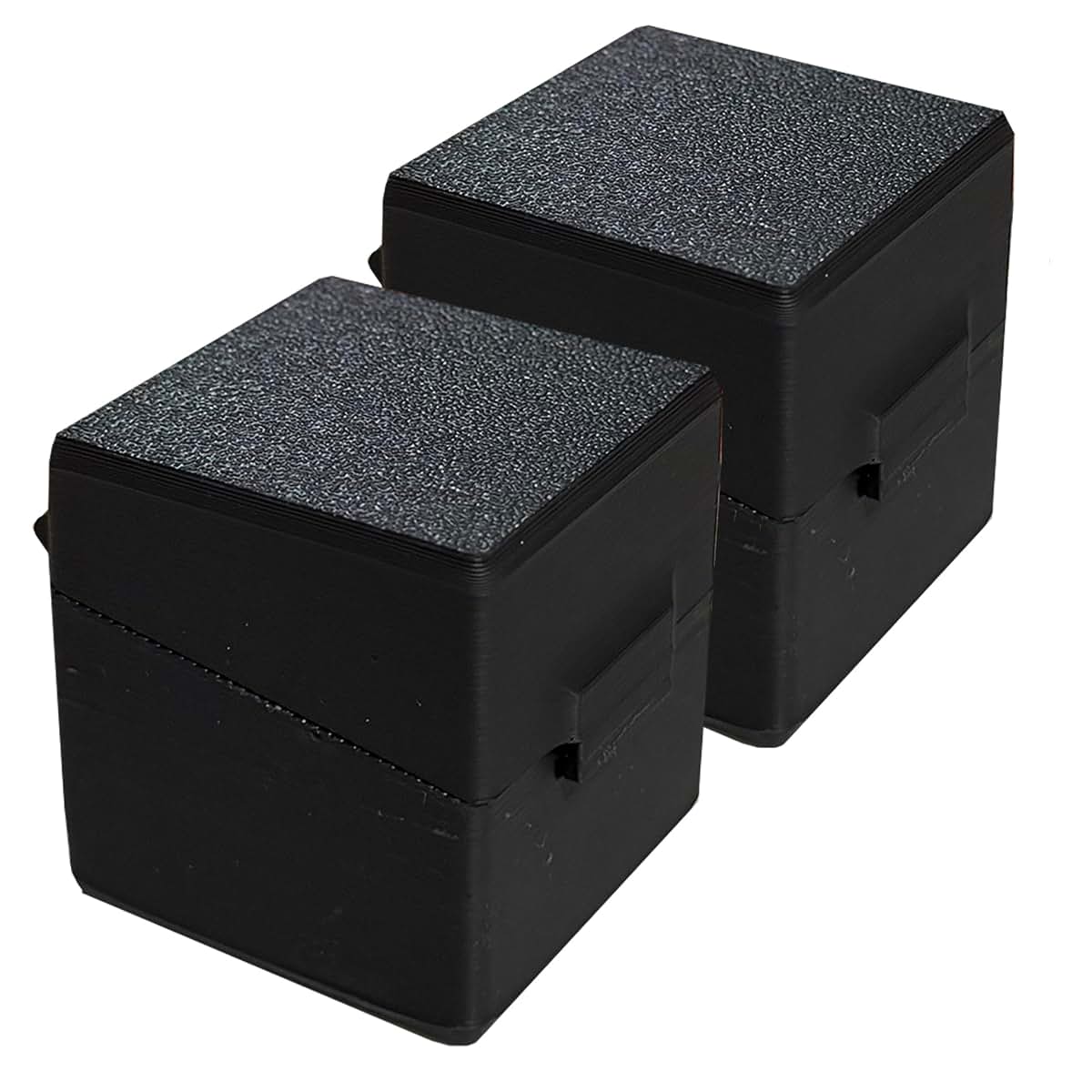 TAOVANA 2-Pack Storage Case for 1.25" Cube Black