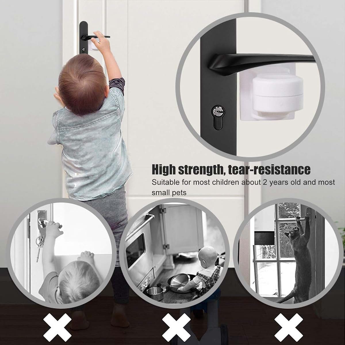 Child Proof Cabinet Locks for Drawers and Wardrobes | Adhesive Safety Hardware