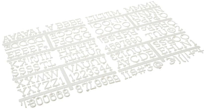 DCWV 1-Inch Letterboard Letters and Characters Set (188 Pack)