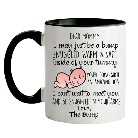 Crate68 Mom To Be Gift for Mothers Day Pregnancy Gift for New Mommy Mug From Unborn Baby First Mother's Day for