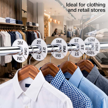 SSWBasics Dividers for Hanging Clothes - 40 Pack (photo 4)