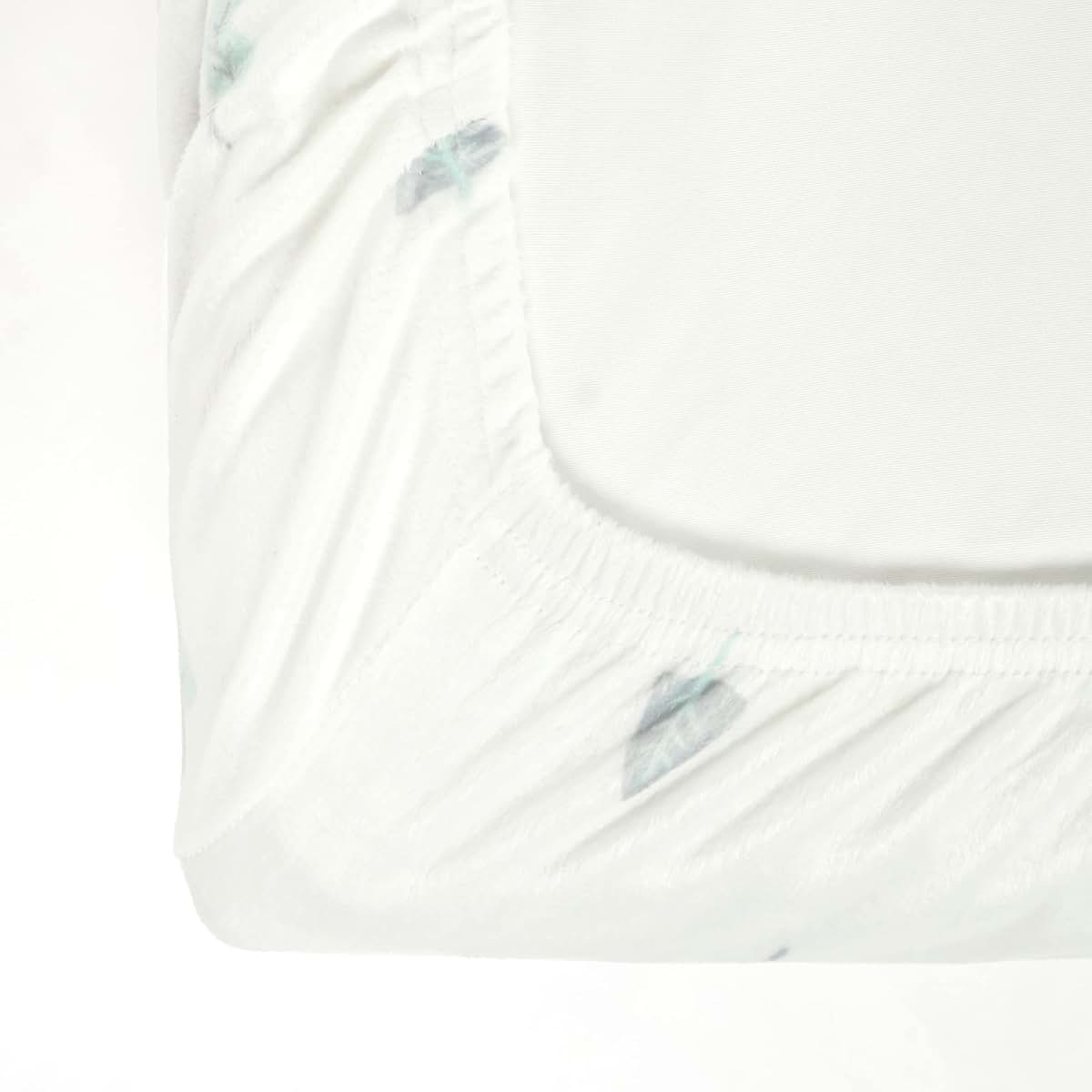 Lush Decor Hygge Sloth Trees Soft & Plush Changing Pad Cover, 32" x 16" x 5", Gray (photo 4)
