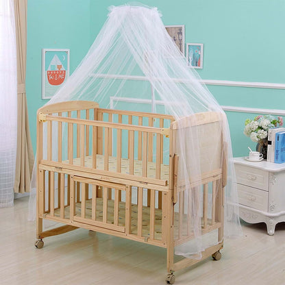 Xanhoy Baby Infant Toddler Bed Dome Cots Netting Palace-Style Canopy