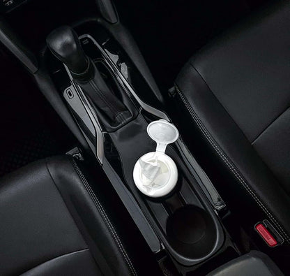 Cupholdbuddy Car Cup Holder Wet Wipes Dispenser, 50 Count - Portable Travel Wipes for Hands & Surfaces