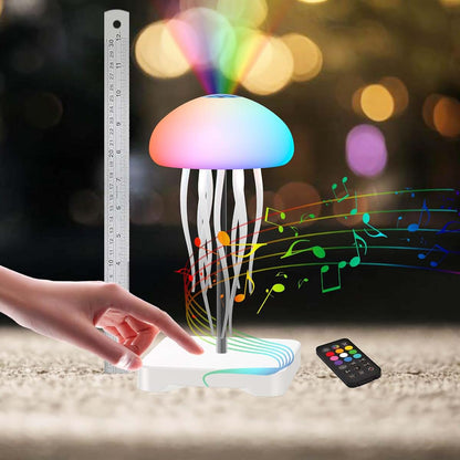 Camdii Jellyfish Lamp With Rgb Gradient And Wave Projector