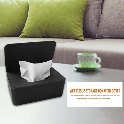 DEF Wipes Dispenser Baby Wipes Case Sealed Keeps Wet Tissue Fresh Flushable Case Holders Easy Open and Close Non-Slip (photo 4)