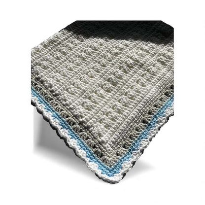 Kim's Crochet Designs Hand Crochet Baby Boy Blanket, Americana Style