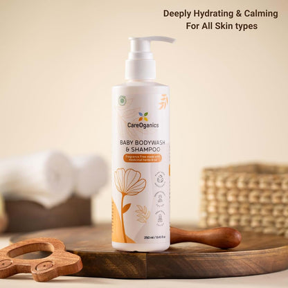 CareOganics Daily Moisture Gentle Bath Wash & Shampoo (photo 3)