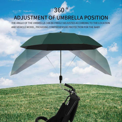 Stroller Shade Umbrella with Adjustable Coverage
