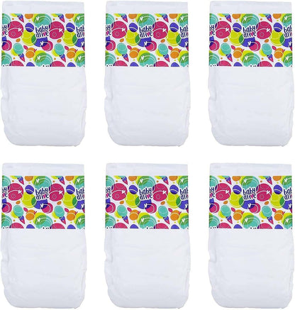 BabyOneStop Baby Alive Doll Diapers Pack
