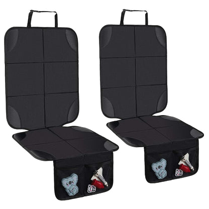 Husfunov 2-Pack Car Seat Protector With Non-Slip Backing And 600D Waterproof Fabric