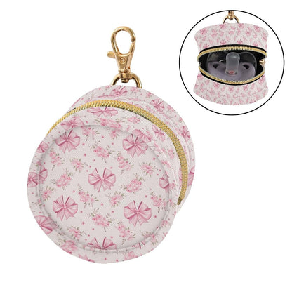 Keige Boho Flower Pacifier Holder Case With Stroller Clip