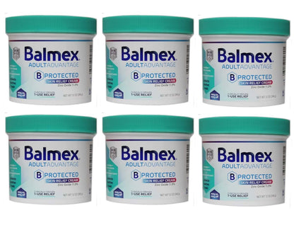 Emerson Healthcare Balmex Adult Care Rash Cream, 12 Ounce (Pack of 6)