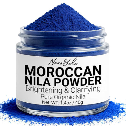 Authentic Moroccan Blue Nila Powder
