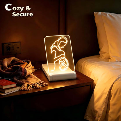 Lacte & Melle Dimmable Rechargeable LED Night Lamp