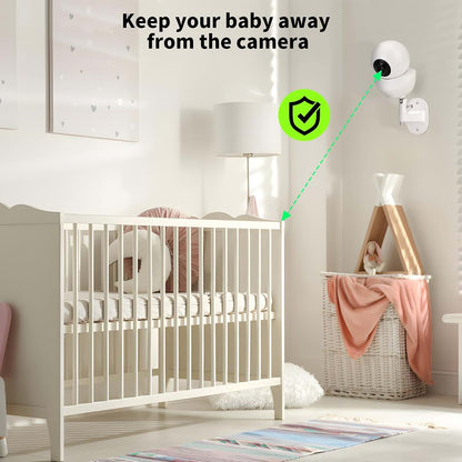Adjustable Wall Mount for Babysense Video Baby Monitor Camera
